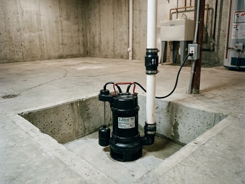 Sump Pump Installation Plumber in Kingston, IL